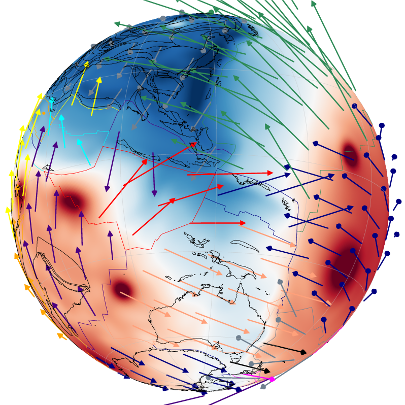 100 Ma dynamic topography